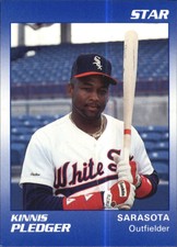 1990 Sarasota White Sox Star #20 Kinnis Pledger