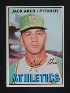 1967 Topps Baseball Card #110 Jim Acker (NM) 