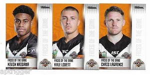 2017 NRL Traders Faces of the Game WESTS TIGERS 3 Card Set - Bild 1 von 1