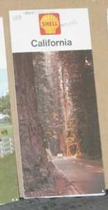 1963 Shell Road Map of California  - Picture 1 of 2