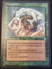 Thoughtleech X4 Ice Age LP MTG Magic the Gathering Cards Play Set