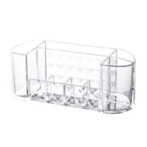 Acrylic Desk Tidy Desktop Pen Holder Lipstick Display Case Lipstick Holder - Picture 1 of 12