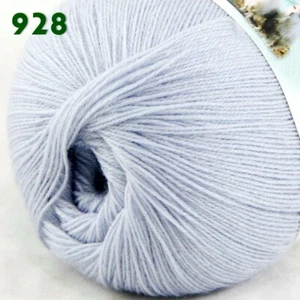 Sale 1 Ballsx50gr LACE Rugs Acrylic Wool Cashmere Hand Crochet Knitting Yarn 928 - Picture 1 of 18