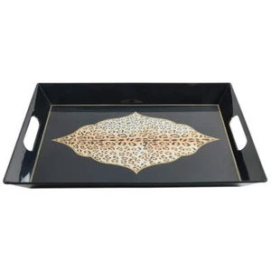 Bandeja de melamina con mango rectangular Lynn Chase jaguar amazónico 19" 10363708 - Imagen 1 de 1