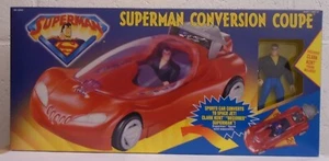 Superman Animated Series Superman Conversion Coupe Car Clark Kent Kenner SEALED - Picture 1 of 4