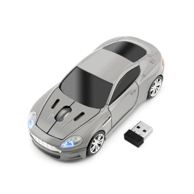 ECOiNVA Wireless Noiseless Car Mouse Laptop PC Computer Mouse for MD - Image 1 of 4