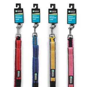 Guardian Gear Reflective Paracord Dog Puppy Pet Leash Lead Red Yellow Blue Pink - Picture 1 of 12