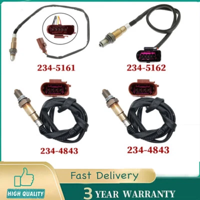 4x sensores de oxígeno turboalimentado para Audi S6 4,0 L V8 2013-2018 aguas arriba+aguas abajo Foto 1 de 4