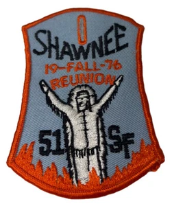OA SHAWNEE LODGE 51 BSA GREAT ST LOUIS SF 1976 FALL REUNION POCKET PATCH - Bild 1 von 4