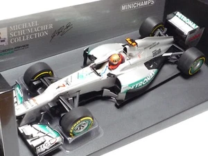 MINICHAMPS 1:18 MERCEDES AMG PETRONAS W03 M. SCHUMACHER 2012 - Foto 1 di 10