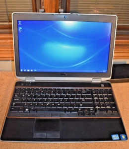Dell Latitude E6520 Intel Core i7-2620M 128GB SSD Windows 7 32-bit NVidia 4200M - Picture 1 of 22