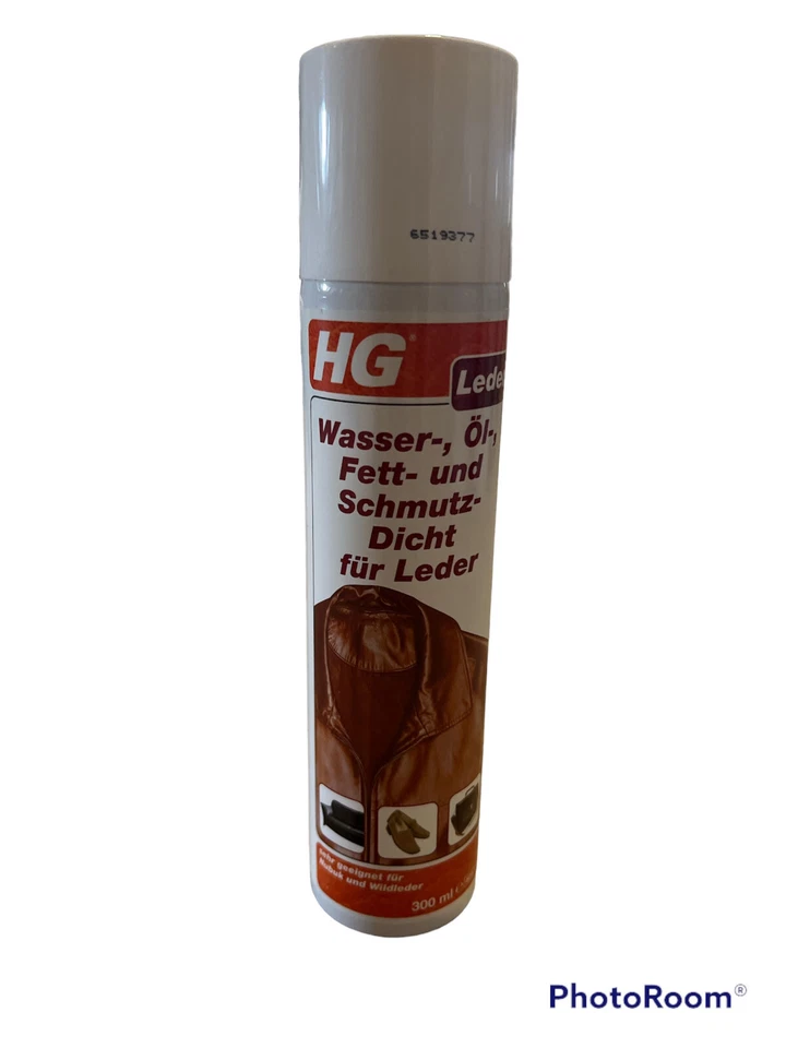 (43,16€/L) HG Wasser, Öl, Fett und Schmutz- Dicht für Leder 300ml