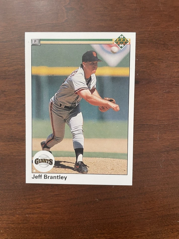 Upper Deck 1990 Jeff Brantley P #358 San Francisco Giants Baseball Card - Image 1 of 2