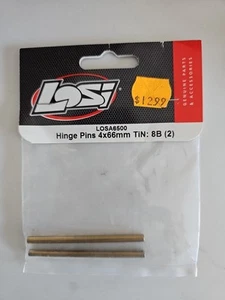 TEAM LOSI 6500 PASADORES DE BISAGRA 4X66MM ESTAÑO TITANIO 8B (2) A-6500 LOSA6500 - Imagen 1 de 1