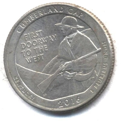 2016 P CUMBERLAND CAP  AMERICAN ATB QUARTER  25 CENT notable women COIN #602 - Image 1 of 2