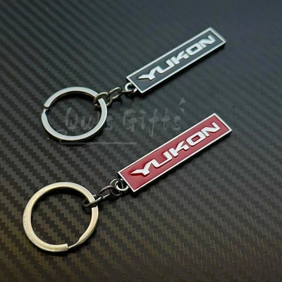 GMC Yukon Llavero Cromo Doble Cara 2 Colores Elige Vendedor de EE. UU. Envío Gratuito Foto 1 de 3