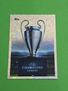 CARD TOPPS CHAMPIONS LEAGUE 2015/16 TROFEO N°500 2016 CARTA  ⚽️ - Picture 1 of 2