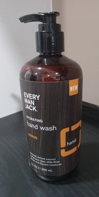 全新 Every Man Jack 保湿手洗,柑橘,12 盎司。 — 第 1/3 张图片
