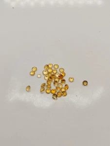 36 Citrine Rounds 3x3–4x4mm – 8.4ct Sunny Brilliance - Picture 1 of 5