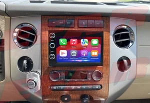 FOR FORD EXPEDITION 2007-2014 ANDROID 13 CARPLAY CAR STEREO RADIO GPS NAVI - Picture 1 of 22