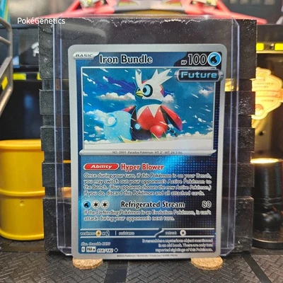 Iron Bundle Paradox Rift Reverse Holo Pokémon TCG 056/182 Scarlet & Violet SV04 - Image 1 of 4