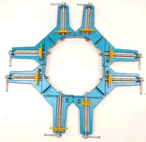4er Set ~ 3" 90° Bilderrahmen Eckklemmen  - Bild 1 von 5