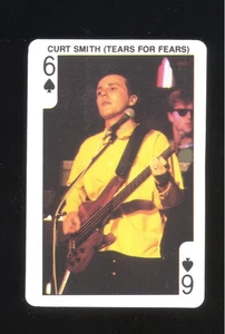 Tarjeta de juego Curt Smith Tears for Fears 1986 Dandy Rock 'n Bubble - Imagen 1 de 2