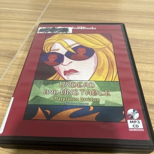 Undead and Unstable MARYJANICE DAVIDSON  audio book MP3 Unabridge  Supernatural - Picture 1 of 3