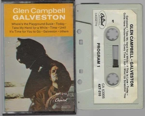 Glen Campbell Galveston (Cassette, Capitol) VG Cond. - Bild 1 von 3