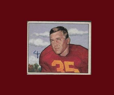 1950 Bowman #29 Bullet Bill Dudley (HOF) (VG) (MK) Washington Redskins - Image 1 of 2
