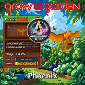 Phoenix Grow a garden ⚡⚡ fast delivery ⚡⚡ - Picture 1 of 1
