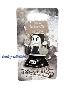 Disney Parks Inkwells Of Evil Snow White Old Hag Evil Queen LE Pin NEW - Picture 1 of 2