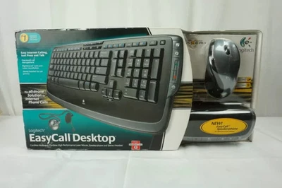 Logitech EasyCall Cordless Desktop - US English (967689-0403) - Image 1 of 3