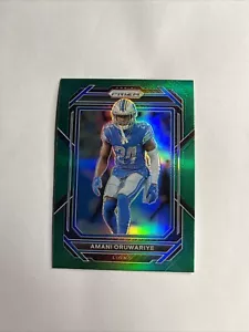 2022 Panini Prizm - Green Prizm #101 Amani Oruwariye - Picture 1 of 2