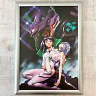 Evangelion Rei Ayanami Shinji Ikari Eva Unit 01 Art Poster A4 Size Design Art