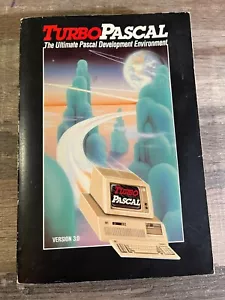 N3- KB Borland Turbo Pascal Language Version 3.0 Reference Manual Book CCY16 - Picture 1 of 4