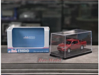 EBBRO 1:64 Toyota Hilux Pickup Coche Modelo Aleación Diecast Adultos Regalos Azul/Rojo Foto 1 de 4