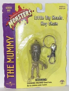 Llavero de colección 1999 The Mummy Universal Monsters Little Big Heads - Imagen 1 de 12