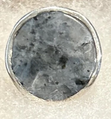 Anel aposentado Silpada R1875 prata esterlina e feldspato tamanho 7 - Imagem 1 de 4