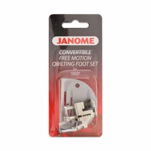 Janome Convertible Free Motion Quilting Foot Set With Needle Plate - Picture 1 of 1