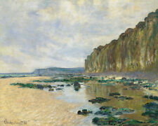 Hand-painted Oil Painting Claude Monet - On the Cliff at Pourville (1882)