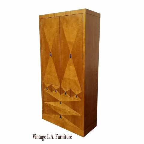 Michael Vanderbyl for Baker Furniture Prima Vera Wardrobe Dresser Armoire Cover