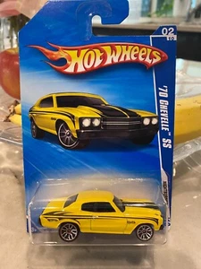 Chevrolet SS 2010 Hot Wheels #90 Nightburnerz 2/10 '70 variante amarilla con cromo J5s - Imagen 1 de 1