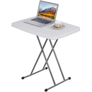 34"  Fold Card Table with Resin Top Small Card Tables for Adults Indoor Outdor - Picture 1 of 24