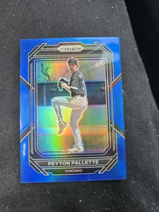 Peyton Pallette 2023 Panini Prizm True Blue # /149-Chicago