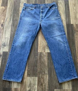 Levi's 501xx Made in USA Vintage Jeans (501-0000) Gr. W39 L30 **LESEN - Bild 1 von 17