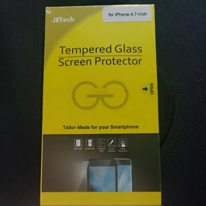 JETech Screen Protector for iPhone  4.7-Inch, Tempered Glass Film - Picture 1 of 2