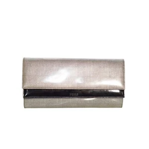 Gianfranco Ferre Prince de Galle & Black Patent Leather Clutch Bag Handbag - Picture 1 of 8