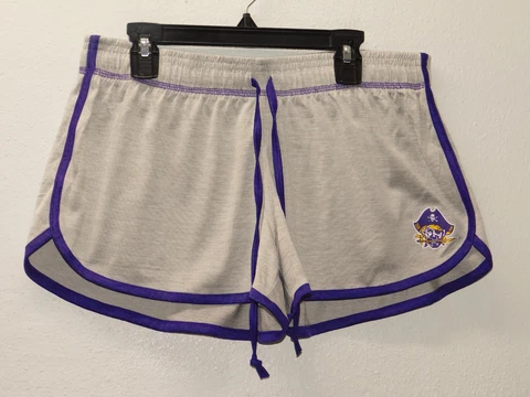 East Carolina Pirates Women's Small Shorts, POLYESTER Cover