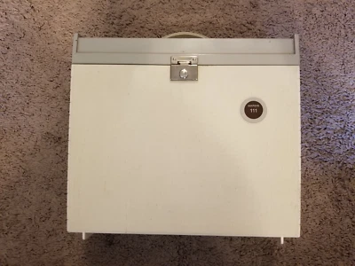 Wards 111 2x2 Slide Projector Power Tested w/ cord literature NEEDS BULB / LAMP - Image 1 of 4